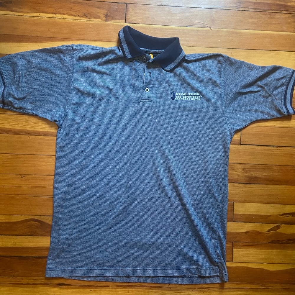 Star Trek The Experience Polo shirt - vintage size XL 1997